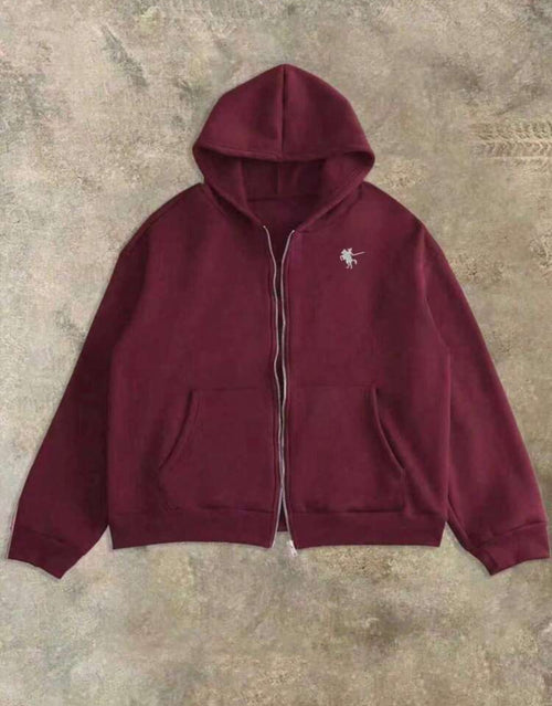 Felpa con cappuc cio casual e versatile con chiusura la
Bordò