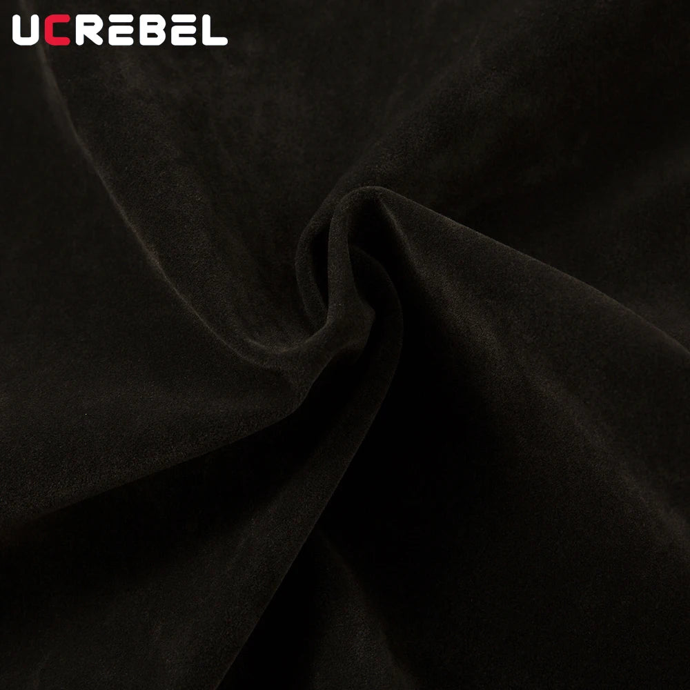 Giacca Suede Retro Uomo