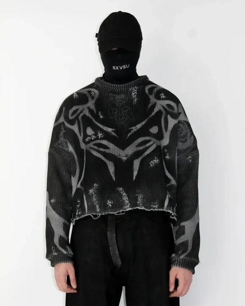 Felpa Y2K Tribal – Streetwear Unisex🔥