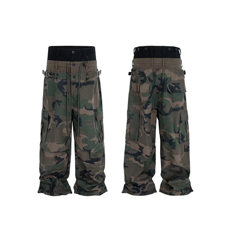 Jeans Baggy Y2K Double Waist Oversize