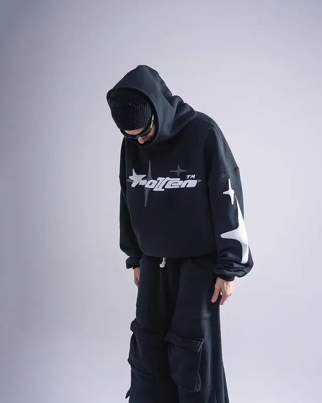 Felpa Oversize Gotica – Stile Y2K