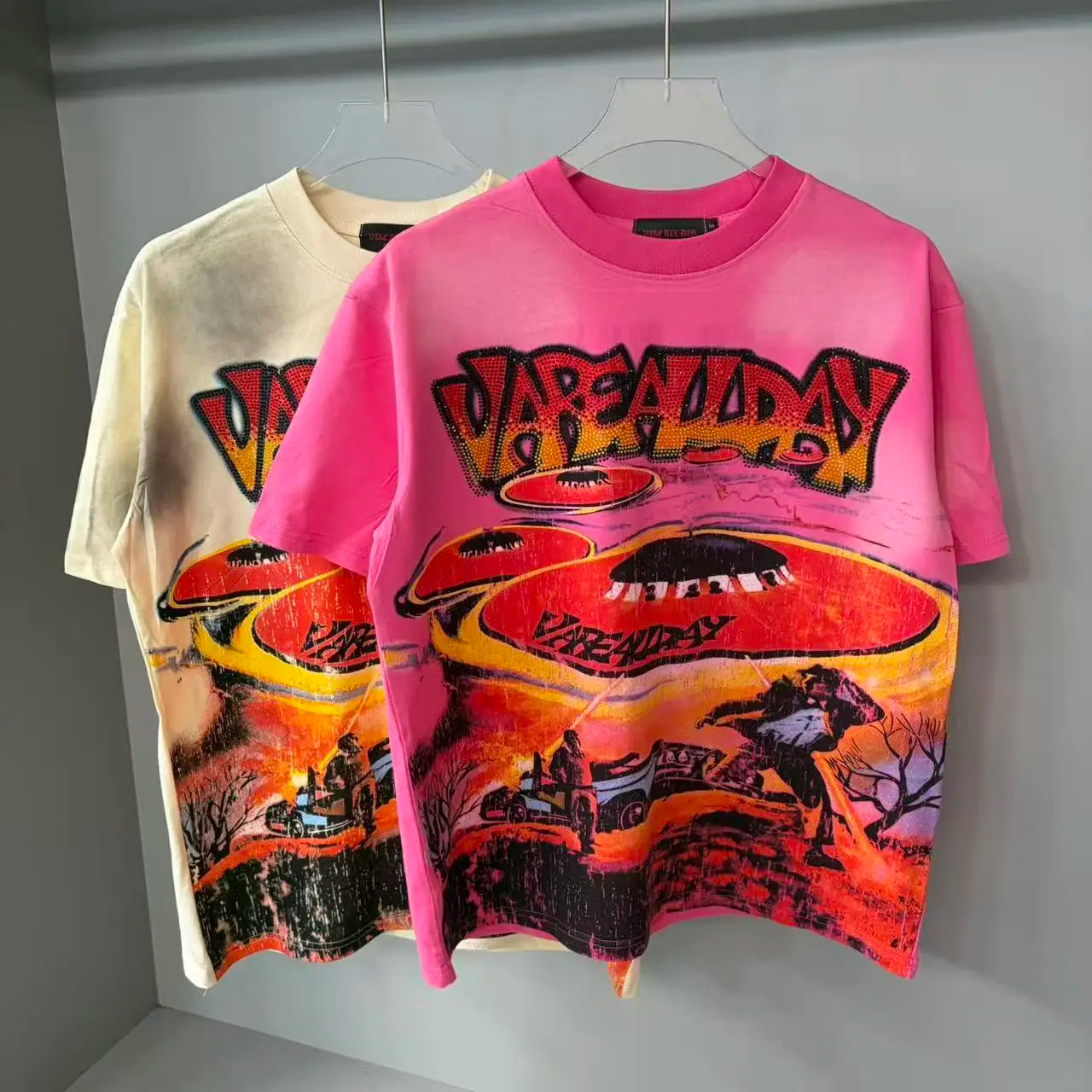 T-Shirt Streetwear Oversize Diamond
