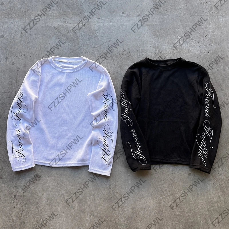 Maglia Y2K Streetwear Maniche Lunghe