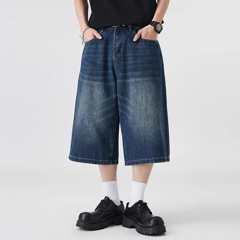 Shorts Denim Oversize Uomo
