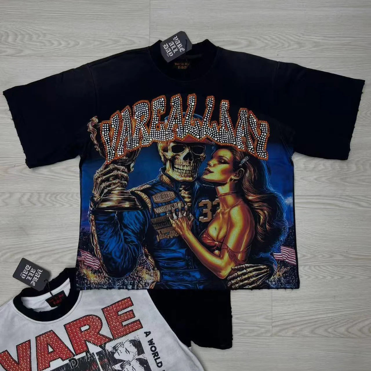 T-Shirt Streetwear Oversize Diamond
