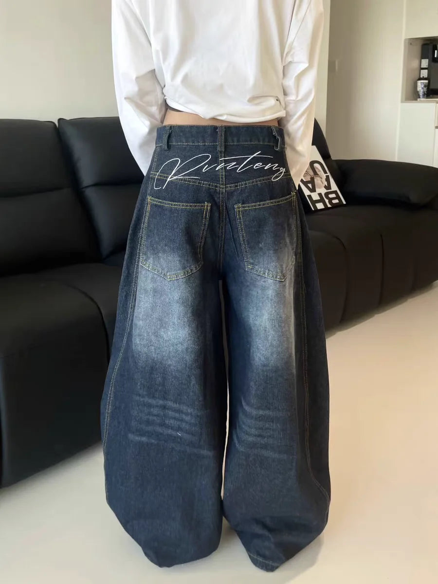 Jeans Baggy Donna Y2K – Stile Vintage