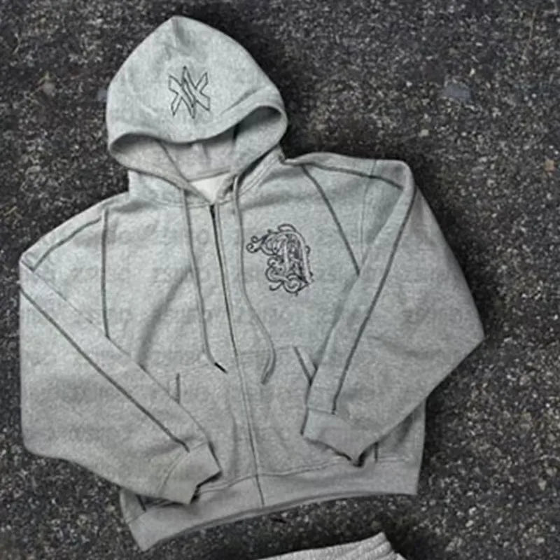 Completo Y2K Oversize Hoodie & Jogger