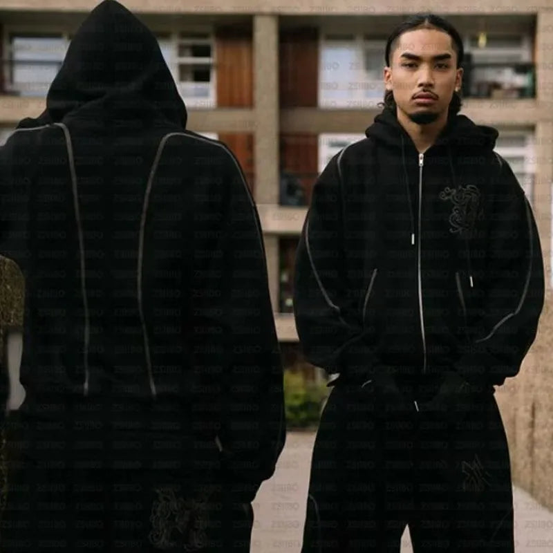 Completo Y2K Oversize Hoodie & Jogger