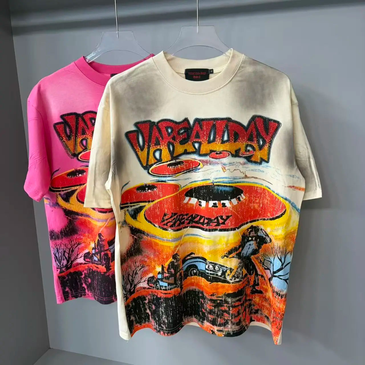 T-Shirt Streetwear Oversize Diamond