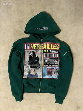 Felpa Zip Oversize – Streetwear 🔥
