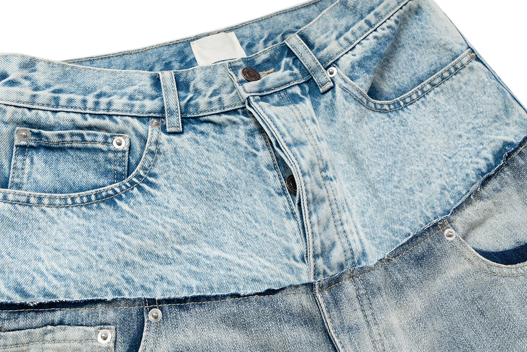 Jeans Baggy Y2K Double Waist Oversize