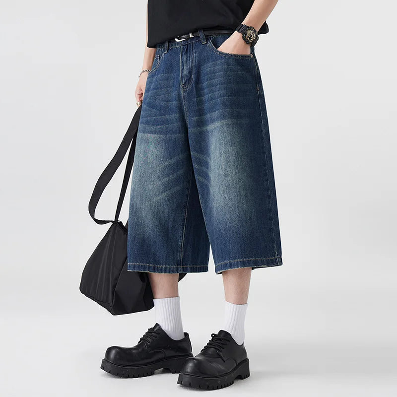 Shorts Denim Oversize Uomo