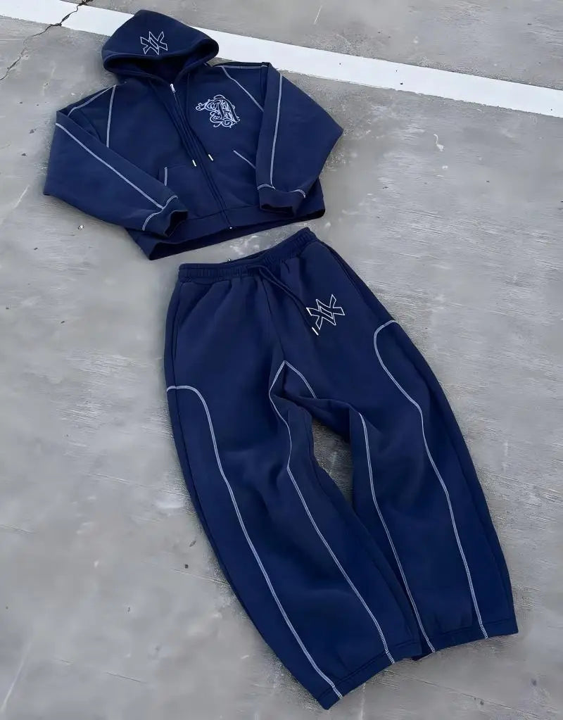 Completo Y2K Oversize Hoodie & Jogger