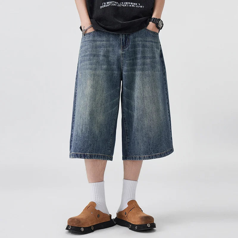 Shorts Denim Oversize Uomo