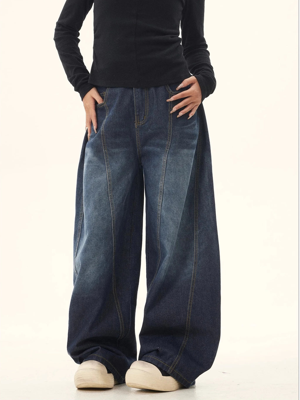 Jeans Baggy Donna Y2K – Stile Vintage