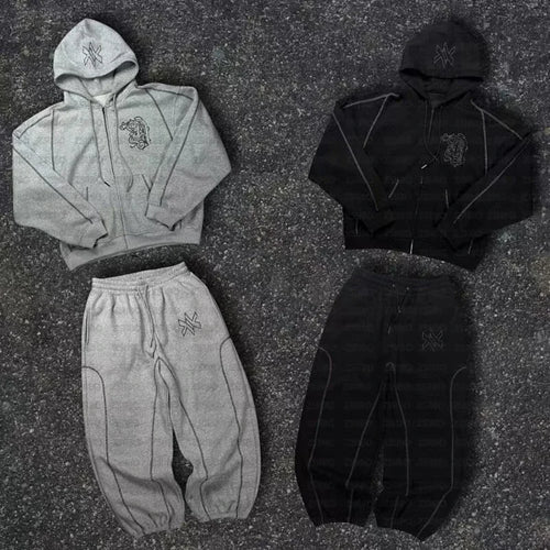 Completo Y2K Oversize Hoodie & Jogger
