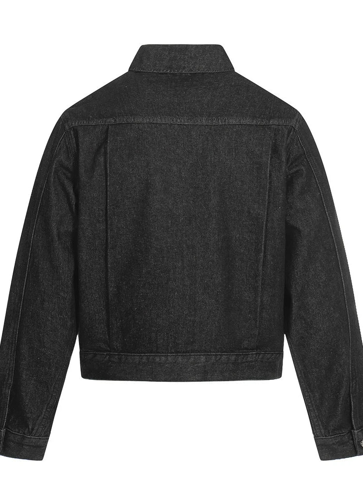 DM URBAN™ Black Rebel Jacket – Denim Punk Streetwear