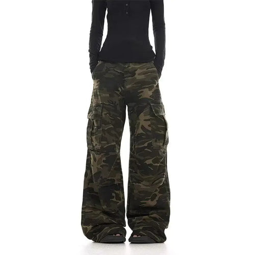 Pantaloni Cargo Mimetici – Streetwear