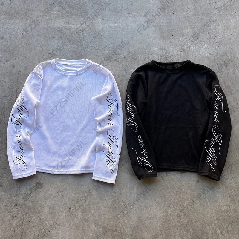 Maglia Y2K Streetwear Maniche Lunghe