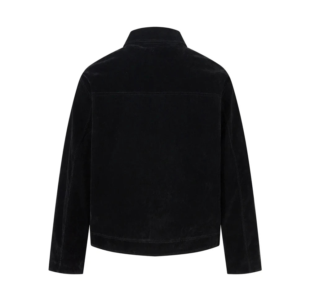 Giacca Suede Retro Uomo