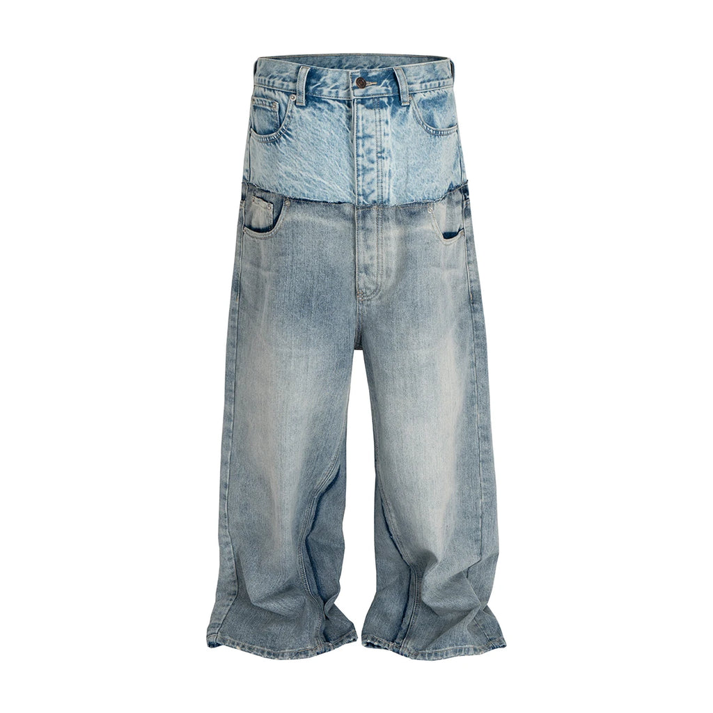 Jeans Baggy Y2K Double Waist Oversize