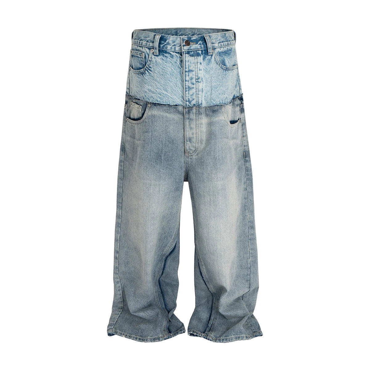 Jeans Baggy Y2K Double Waist Oversize