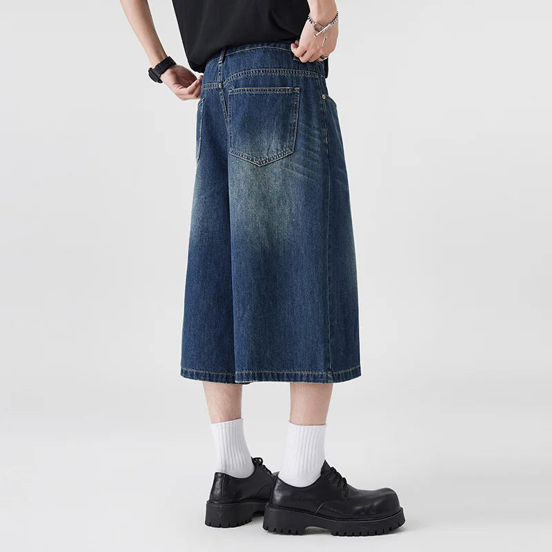 Shorts Denim Oversize Uomo