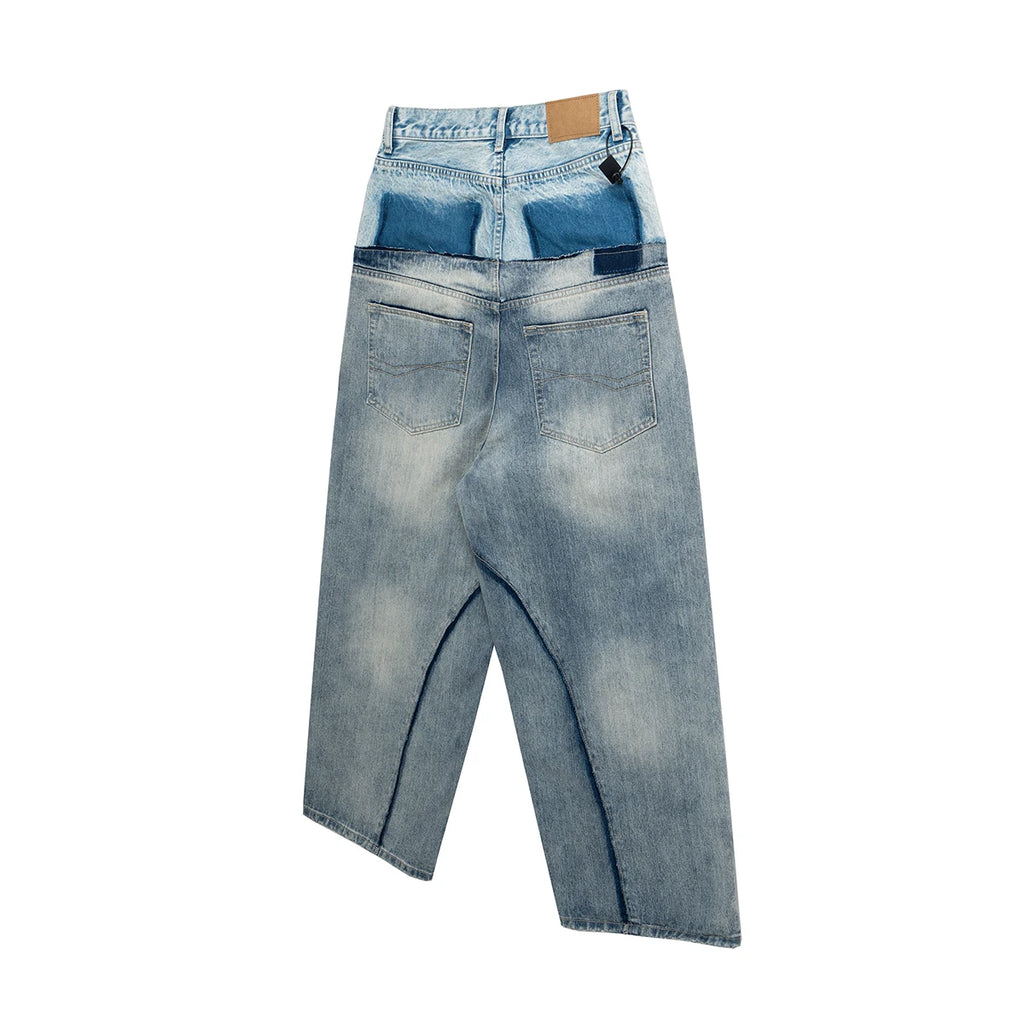 Jeans Baggy Y2K Double Waist Oversize