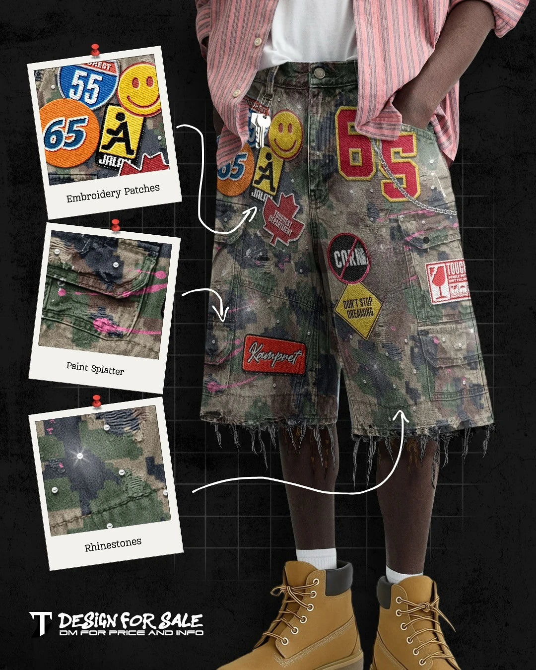 Short Denim Y2K – Stile Streetwear