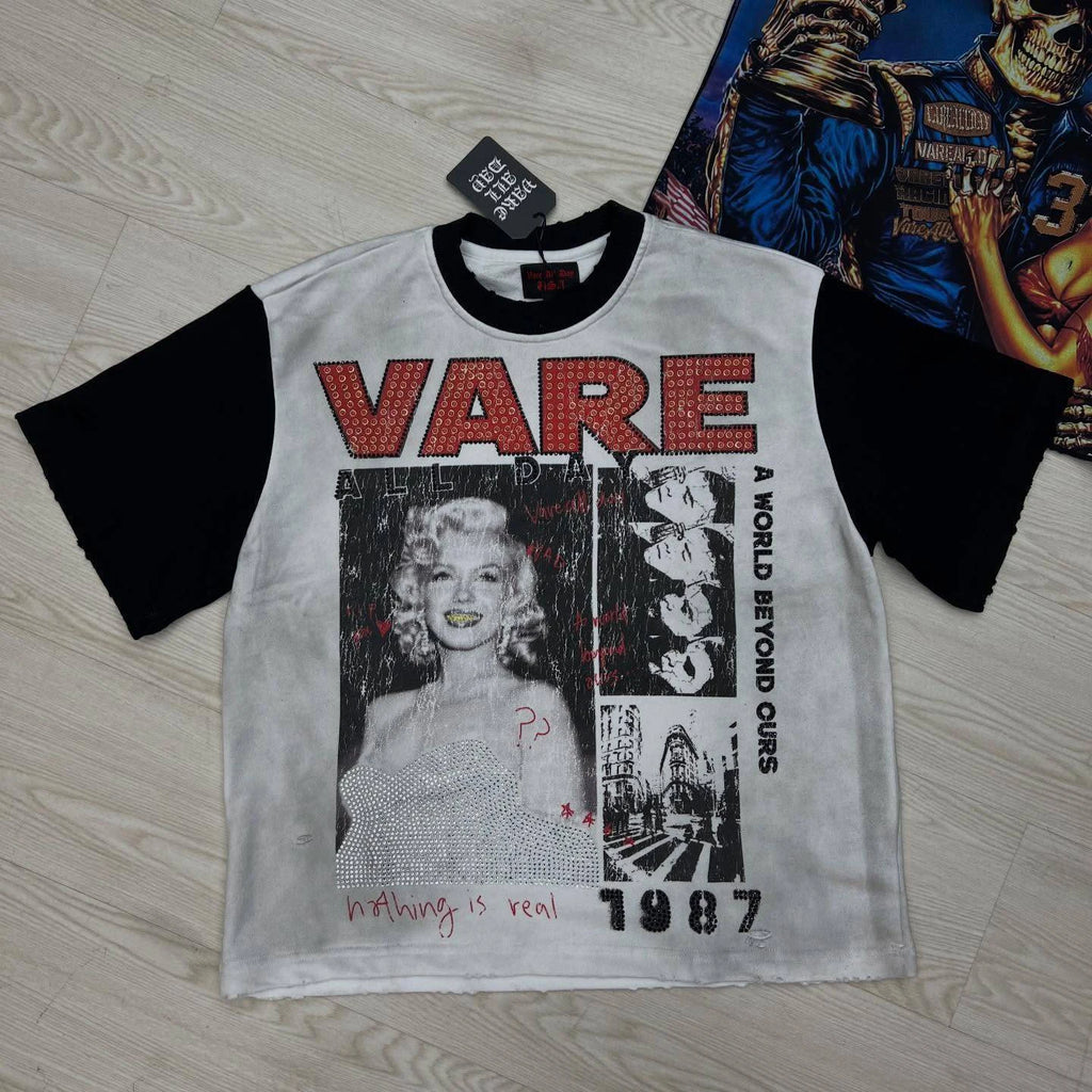 T-Shirt Streetwear Oversize Diamond