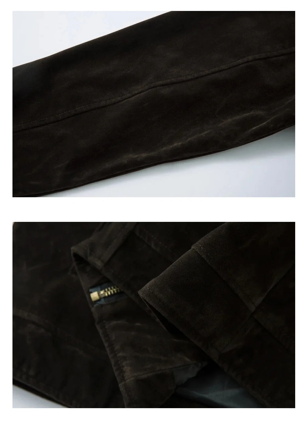 Giacca Suede Retro Uomo