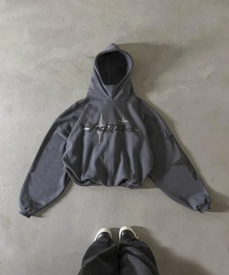 Felpa Oversize Gotica – Stile Y2K