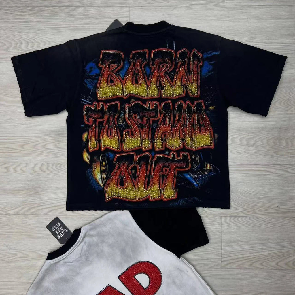 T-Shirt Streetwear Oversize Diamond