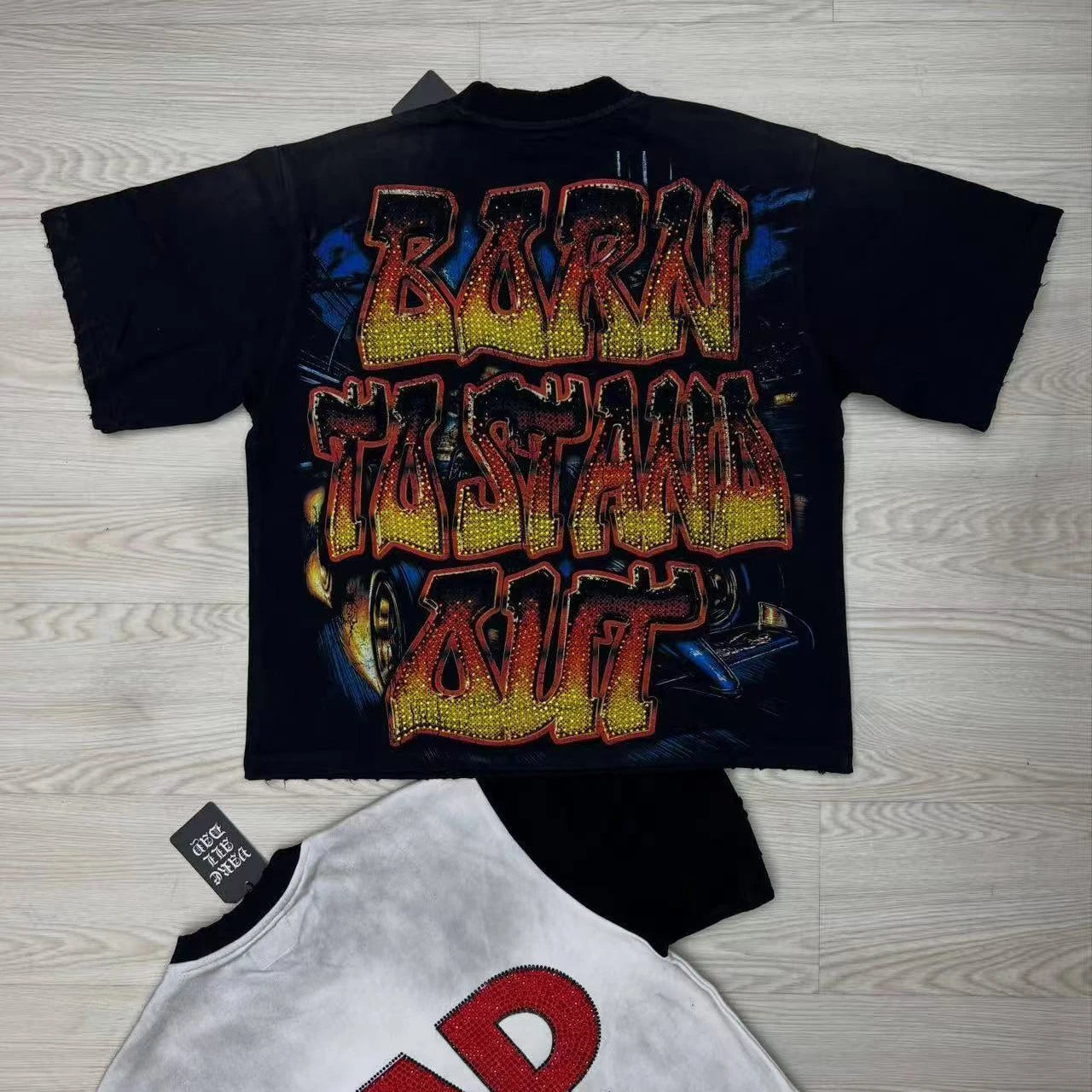 T-Shirt Streetwear Oversize Diamond