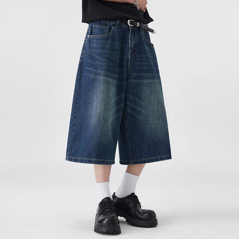 Shorts Denim Oversize Uomo