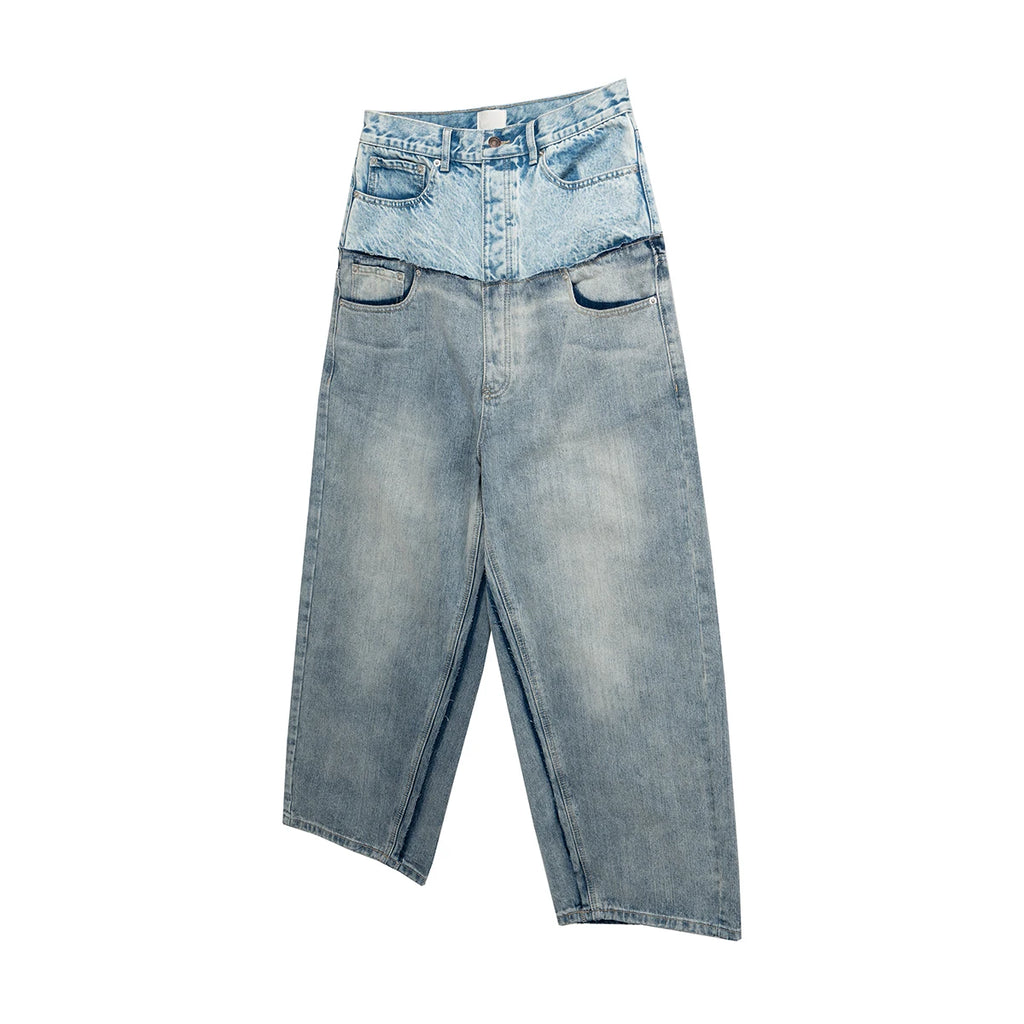 Jeans Baggy Y2K Double Waist Oversize
