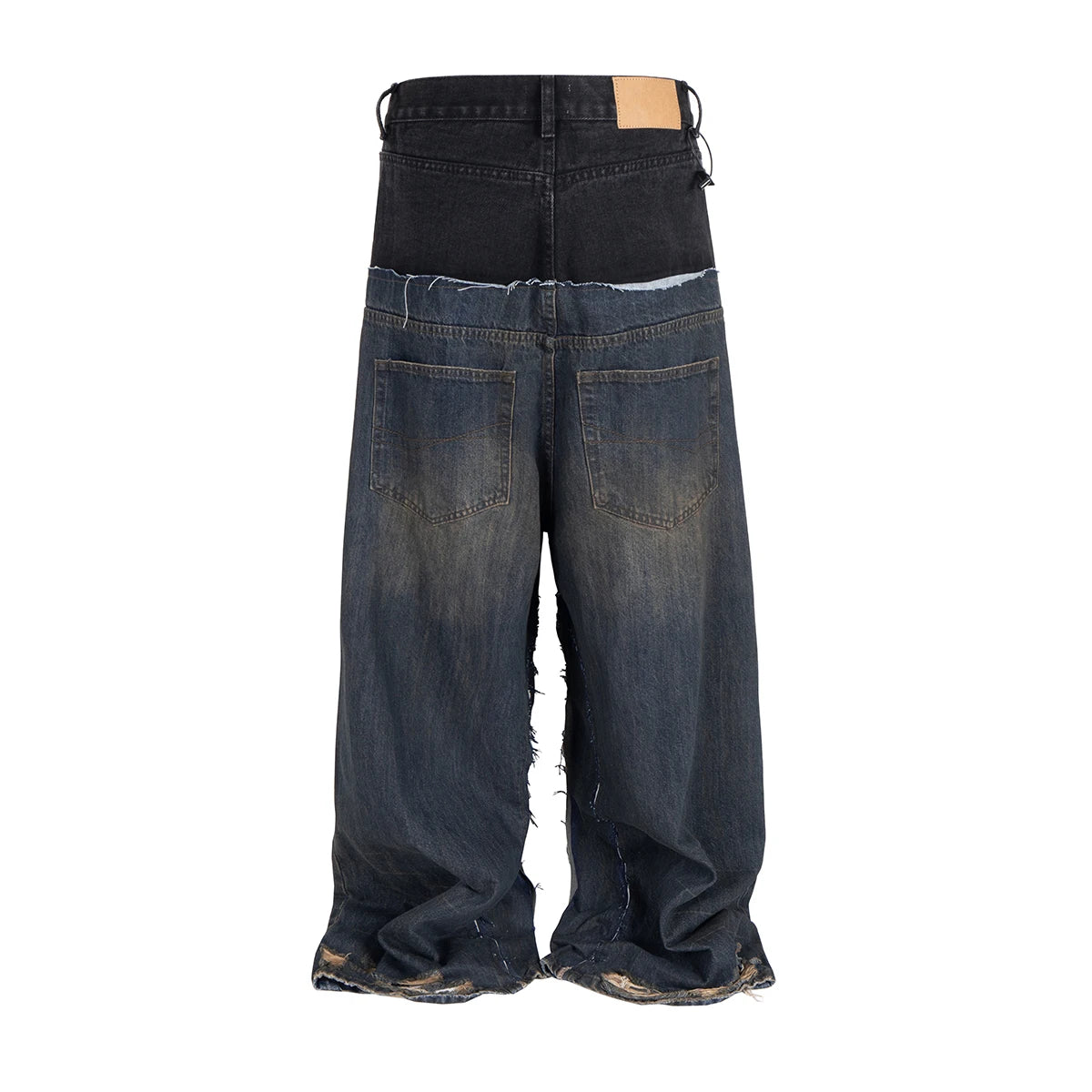 Jeans Baggy Y2K Double Waist Oversize