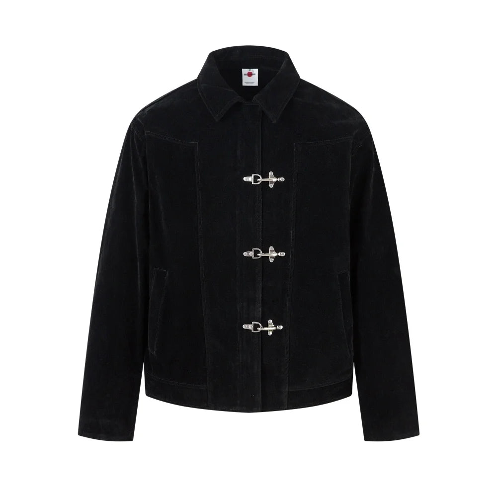Giacca Suede Retro Uomo
