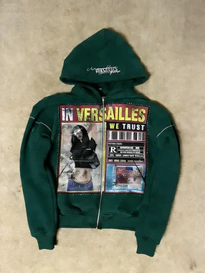 Felpa Zip Oversize – Streetwear 🔥