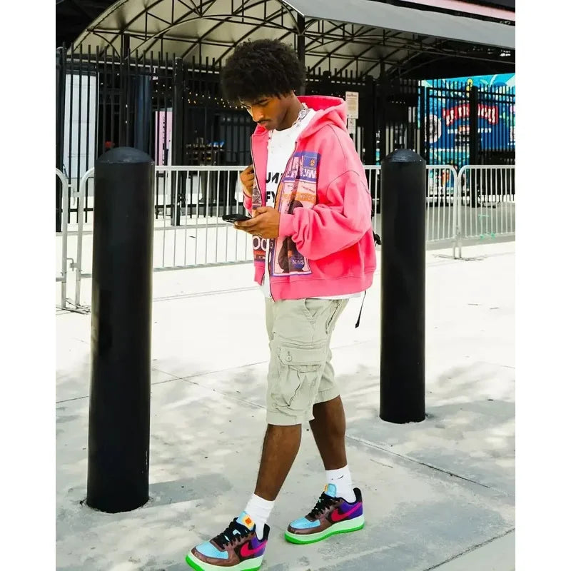 Felpa Zip Oversize – Streetwear 🔥