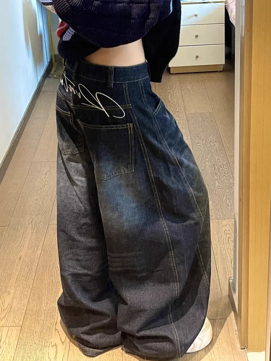 Jeans Baggy Donna Y2K – Stile Vintage