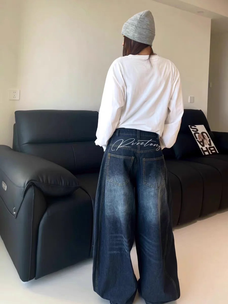 Jeans Baggy Donna Y2K – Stile Vintage